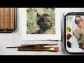 Gouache Time Lapse Painting | "Mélisande"