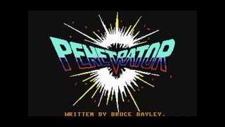 Commodore 64: Penetrator game ending by Melbourne House