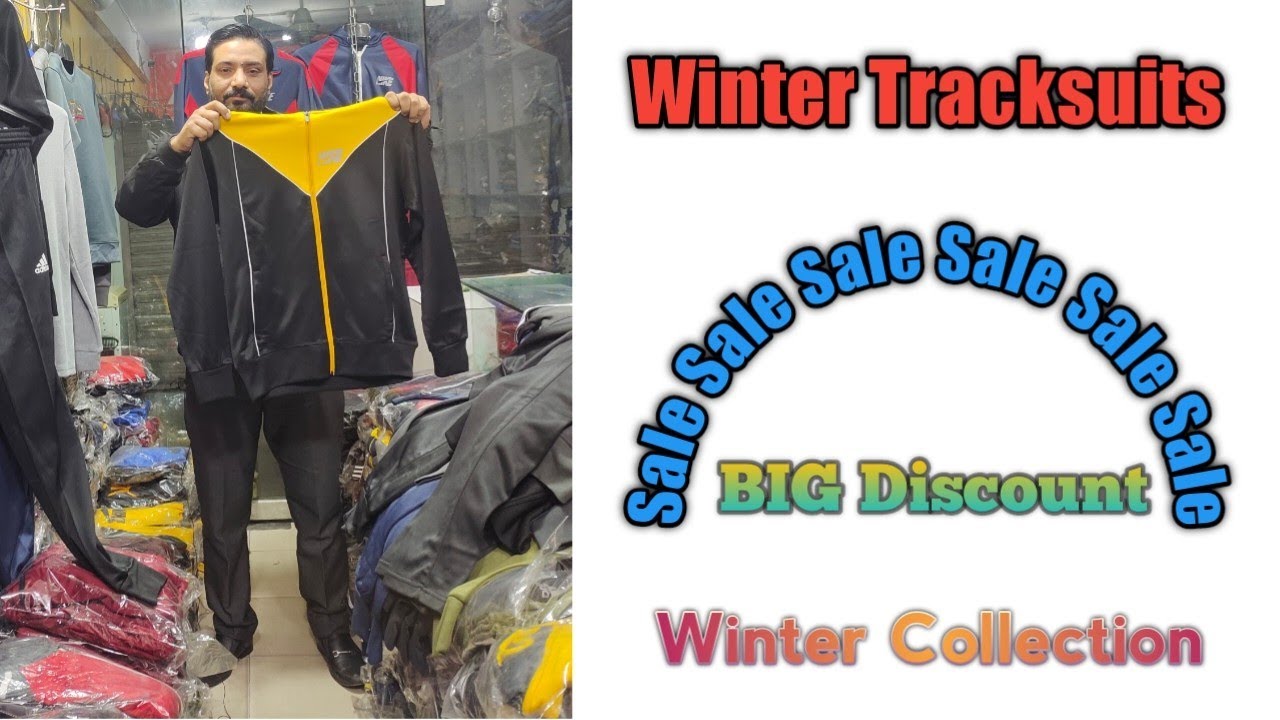 Tracksuit Sale Discount Winter Collection Karim Block Market