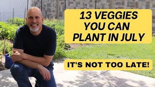 13 Veggies You Can Plant in July and still get a harvest