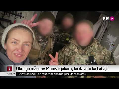 Ukraiņu režisore: Mums ir jākaro, lai dzīvotu kā Latvijā