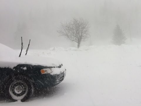 Whiteout Conditions In Powassan Ontario Canada December 14 2016