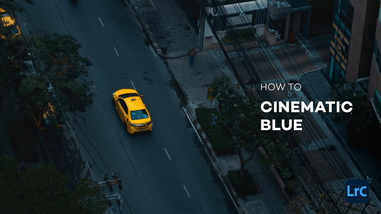 แต่ง ภาพ อาร์ต ๆ  New Update  สอนแต่งรูปโทนน้ำเงินดาร์กๆ ด้วย Lightroom  | How to Cinematic Blue on Lightroom |