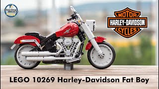 LEGO Creator Expert 10269 Harley-Davidson Boy unboxing, speed build and review - YouTube