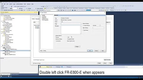 Quick Tips: Configure Mitsubishi Electric FR-E800 VFD with Rockwell/Allen-Bradley PLC