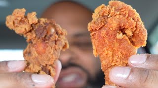 Kfc Hot U0026 Spicy Wings Vs Popeyes Ghost Pepper Wings