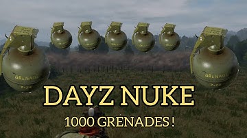 BIGGEST EXPLOSION ON DAYZ ! INSANE NEW CHAIN BOMB