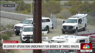 Searchers find 3 hikers dead on Mount Baldy