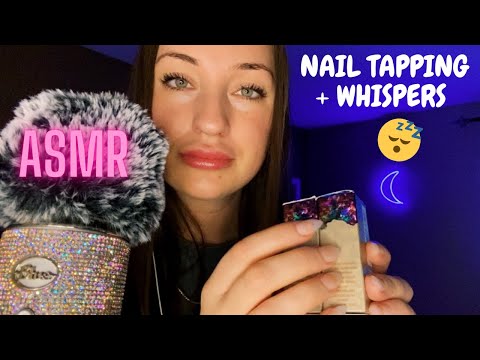 ASMR| my most requested Trigger + whispers for sleep (tapping)
