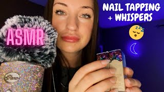 ASMR| my most requested Trigger   whispers for sleep (tapping)