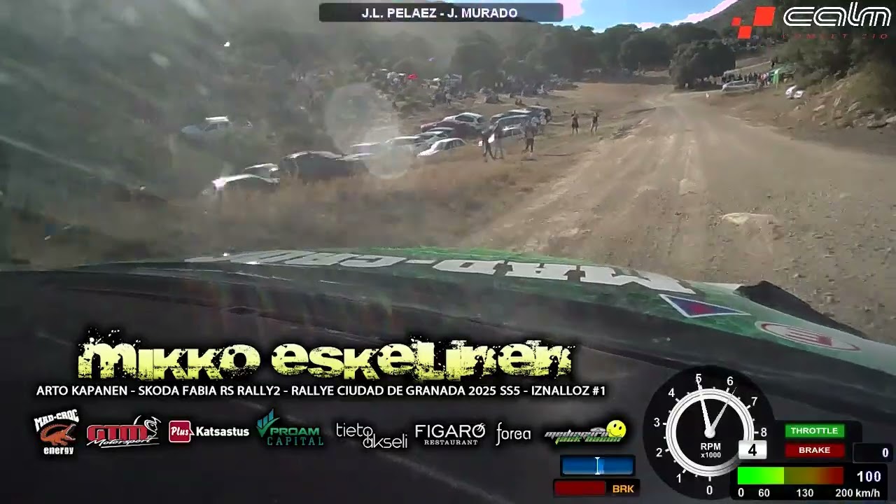 Mikko Eskelinen & Arto Kapanen - Rallye Ciudad de Granada 2025 SS5: Iznalloz #1