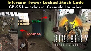 Intercom Tower Stash Code Quick Guide Gp-25 Grenade Launcher Location