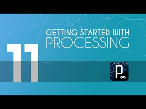 Processing tutorial - 11 - Moving objects in Processing