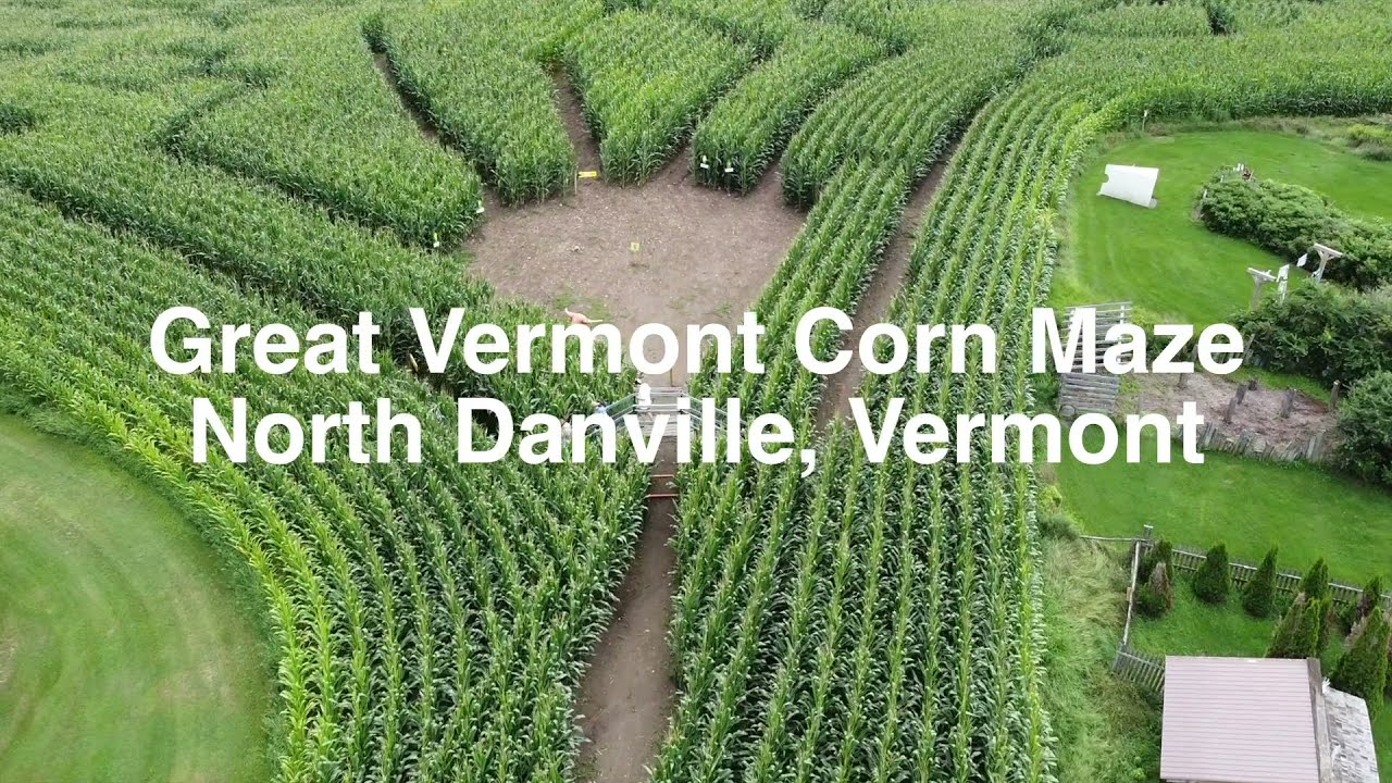 Great Vermont Corn Maze, North Danville VT - HD