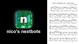 Nico's nextbots ost - lights on – nicopatty (short) Sheet music