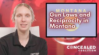 Gun Laws and Concealed Reciprocity in Montana - YouTube