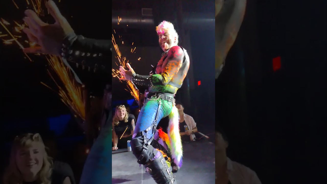 Spikey Van Dykey kicking ass at the drag king show!