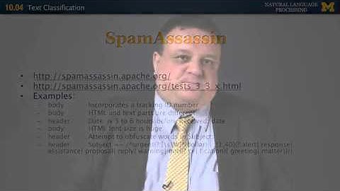 Lecture 63 — Text Classification | NLP | University of Michigan