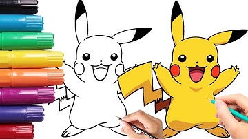 How To Draw PIKACHU | YouTube Studio Art Tutorial
