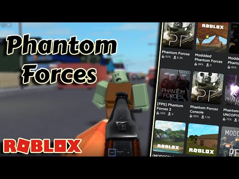 MODDED PHANTOM FORCES.. (roblox) 