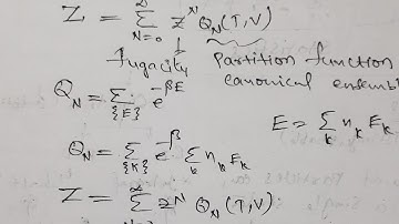 partition function for quantum particles/statistical mechanics notes/csir net/gate/set/jest/iit jam.