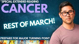 Cancer - YOU HAVE THE LONGEST READING BECAUSE 😳🌠 March 23-31 Tarot Horoscope screenshot 3