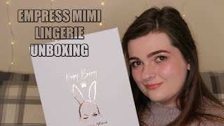 EMPRESS MIMI LINGERIE UNBOXING | EMPRESS BOX SEPTEMBER/OCTOBER | whatrosielouisedidnext