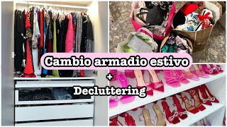 CAMBIO DI STAGIONE DELL’ ARMADIO + DECLUTTERING