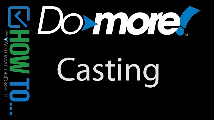BRX Do-more Designer Casting at AutomationDirect