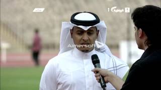 مقابلة الرياضية مع الكابتن سلطان اللحياني قبل مباراة الطائي 13 محرم 1435هـ