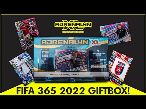 GIFTBOX! I Panini Adrenalyn XL FIFA 365 2022
