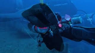 Trimix Diving w GBM front mount rebreather