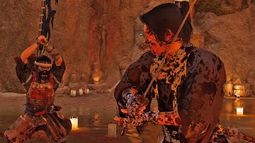 Ghost Of Tsushima -Legendary Ronin Kojiro BOSS Fight | No Damage - Lethal Difficulty & Kensei Armor