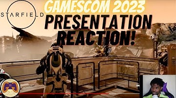 Starfield Gamescom 2023 Presentation Reaction #starfield #xbox