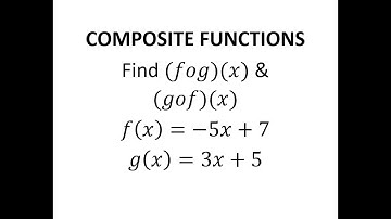 Composite Functions