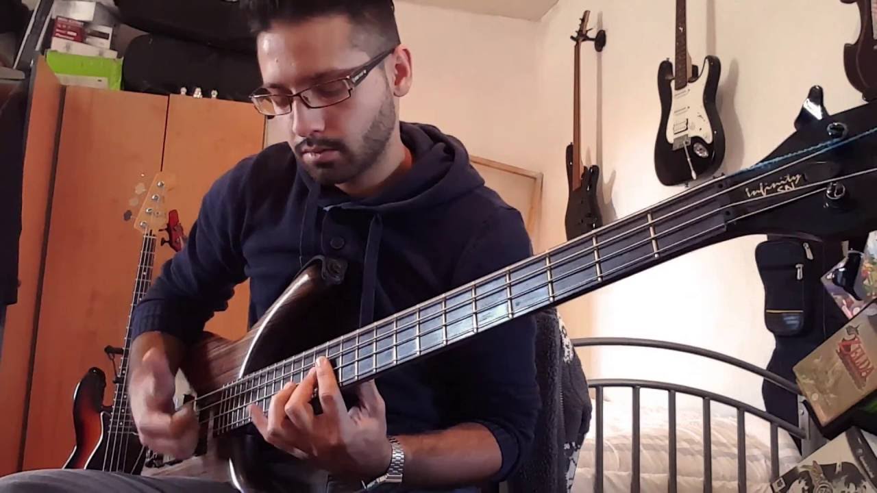 Oriental slap/strumming bass solo song on Warwick Mr.OfKa YouTube