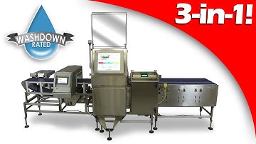 Multi Lane Singulator, Checkweigher & Metal Detector in One