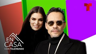 Marc Anthony y Nadia Ferreira: la pareja anunció el nacimiento de su bebé | En Casa Con Telemundo