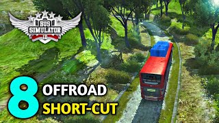 🚚Short-Cut & Offroad Location! In Bus Simulator Indonesia by Maleo New Update 4.0.3🏕 | Bus Game screenshot 4