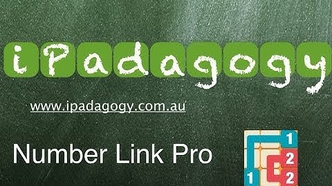iPadagogy - App Review - Number Link Pro Video Tutorial