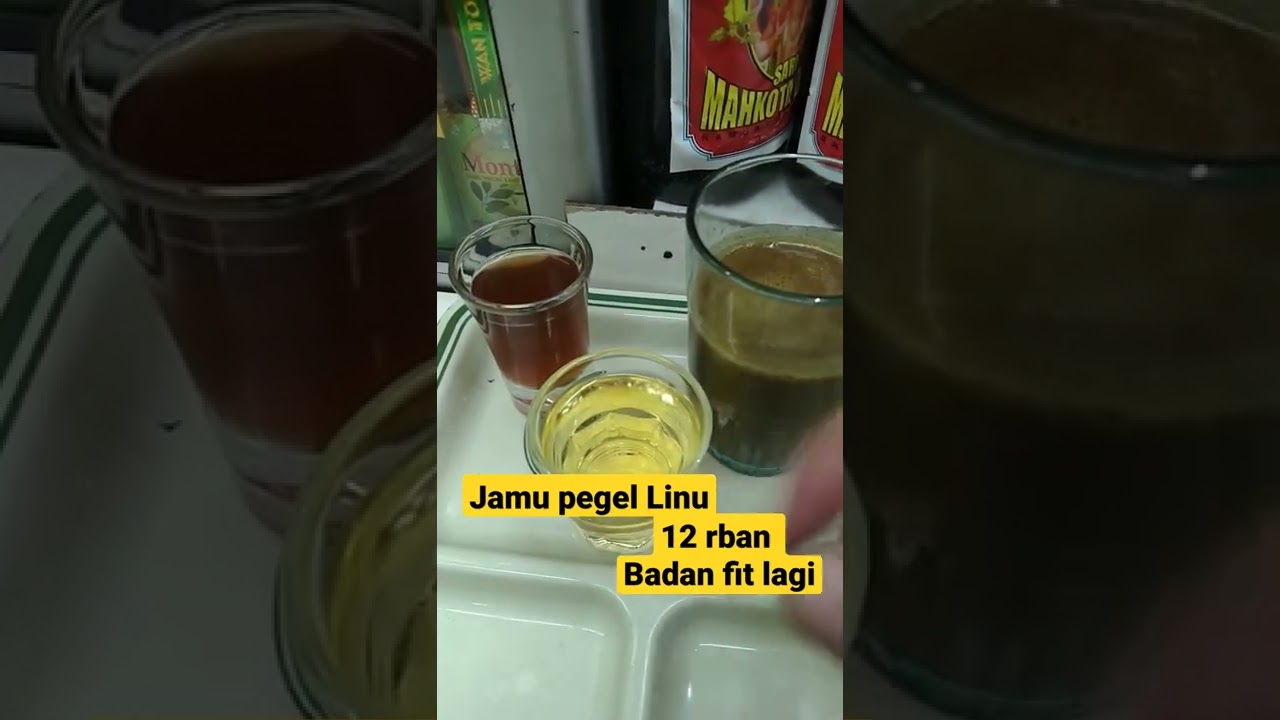 Minum Jamu Pegel Linu !! Jamu jeruk Dan pahit