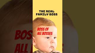 Boss of All Bosses #silly #funny #memes #thegodfather #toddler #children #family