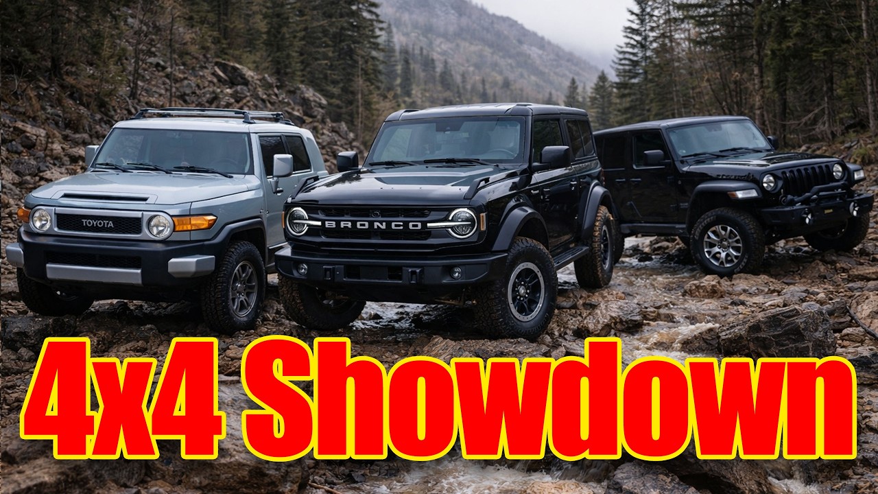 Toyota FJ vs Bronco vs Wrangler: Shocking Winner!