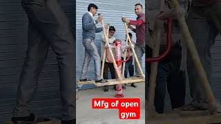 Sky Walker open gym manufacturer.cont.no-8382937214.#opengym #playground #gymequipment #skywalker