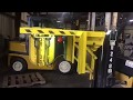 Liftomatic forklift drum attachment tear down rebuild and what to look for