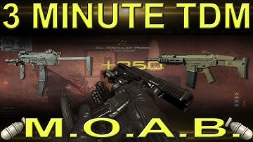 MW3 - MP7/ACR/TAC Knife MOAB on Seatown