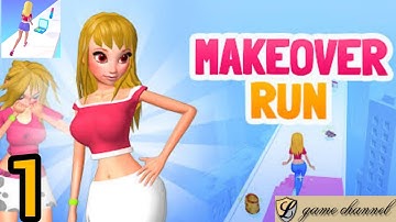 Makeover Run - Makeup Game android gameplay walkthrough | l game channel | android,ios gameplay