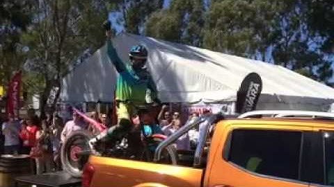 Tim Coleman Backflip into Nissan Ute