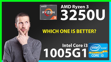 AMD Ryzen 3 3250U vs INTEL Core i3 1005G1 Technical Comparison