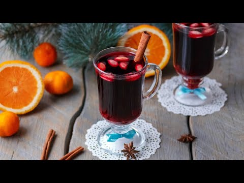 🍹 Как сварить БЕЗАЛКОГОЛЬНЫЙ ГЛЁГ на Рождество. Готовим безалкогольный глинтвейн!